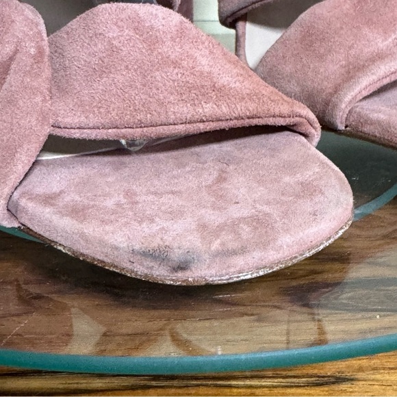 Inez Isabel Heels in Clay Pink Suede size 8.5 - Picture 8 of 16